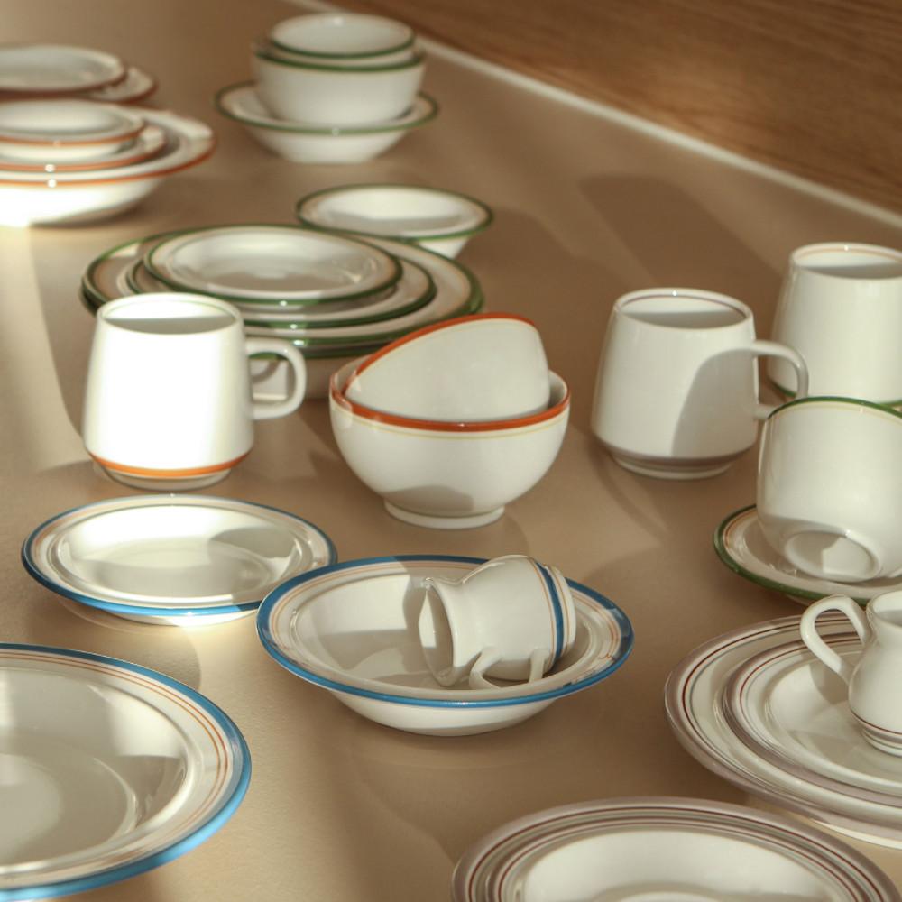 시라쿠스 접시 그릇 디저트 플레이트 카페 브런치 파스타 스테이크 플레이팅