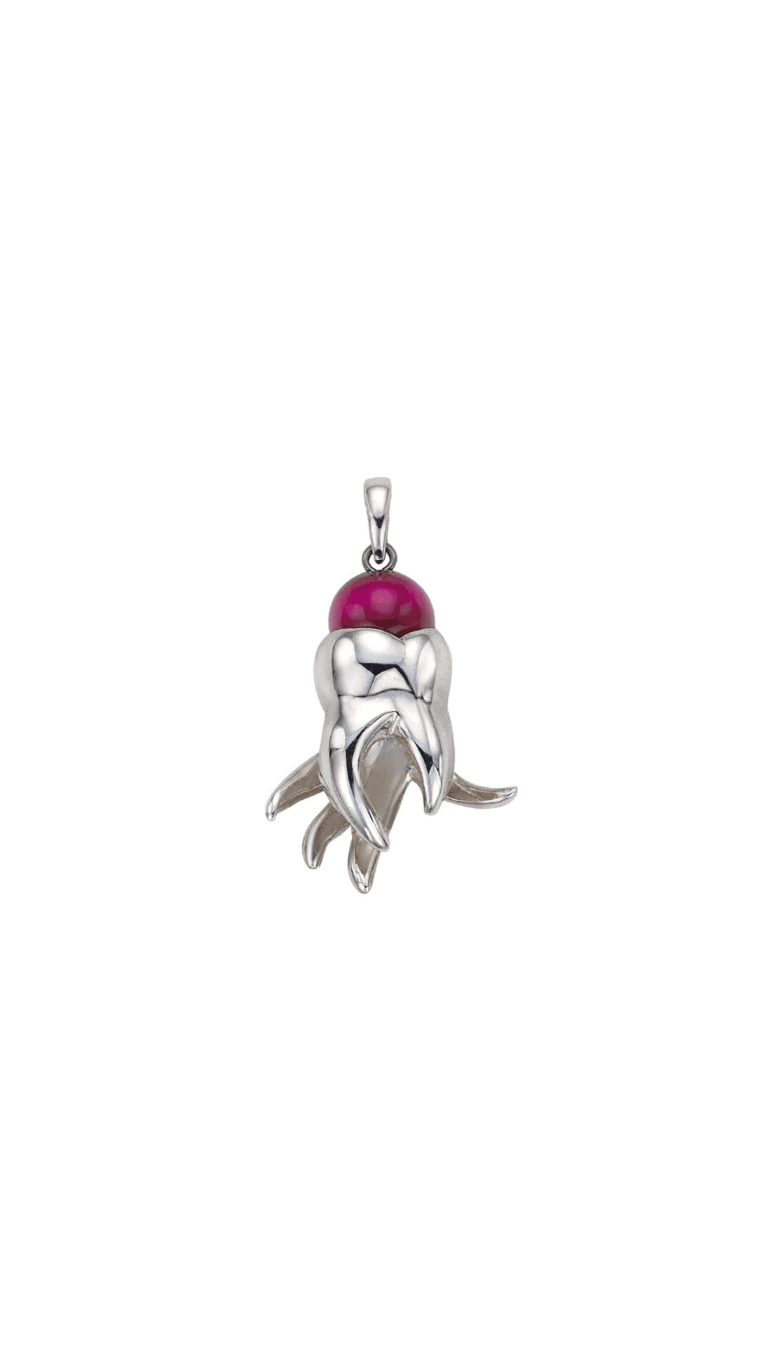 [TEETH] Twisted Love Necklace (Gemstone)