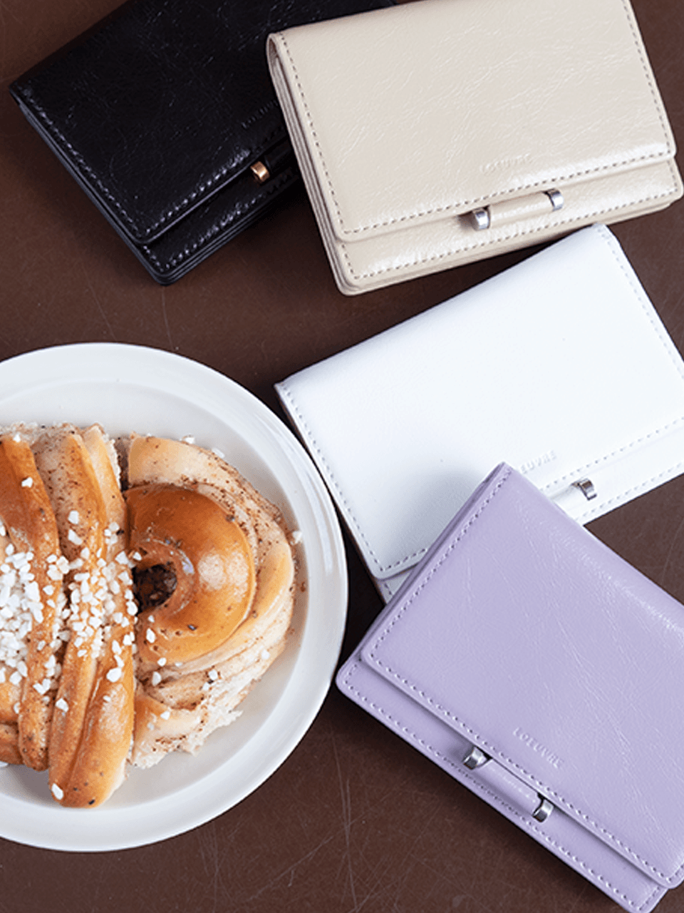[NOIR 3/17예약배송]Jardin CARD WALLET_5color