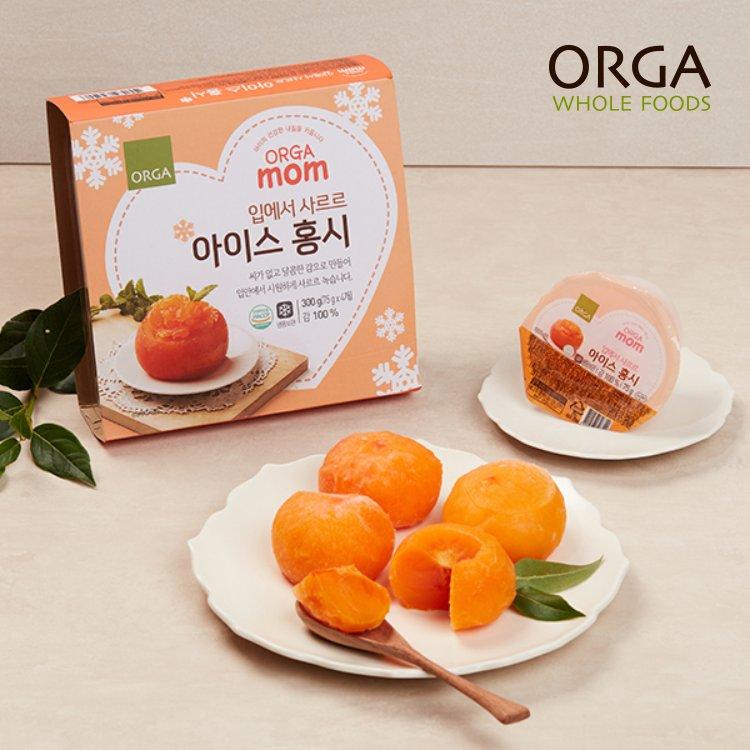 ORGA 입에서 사르르 아이스 홍시 4박스(총16개입)