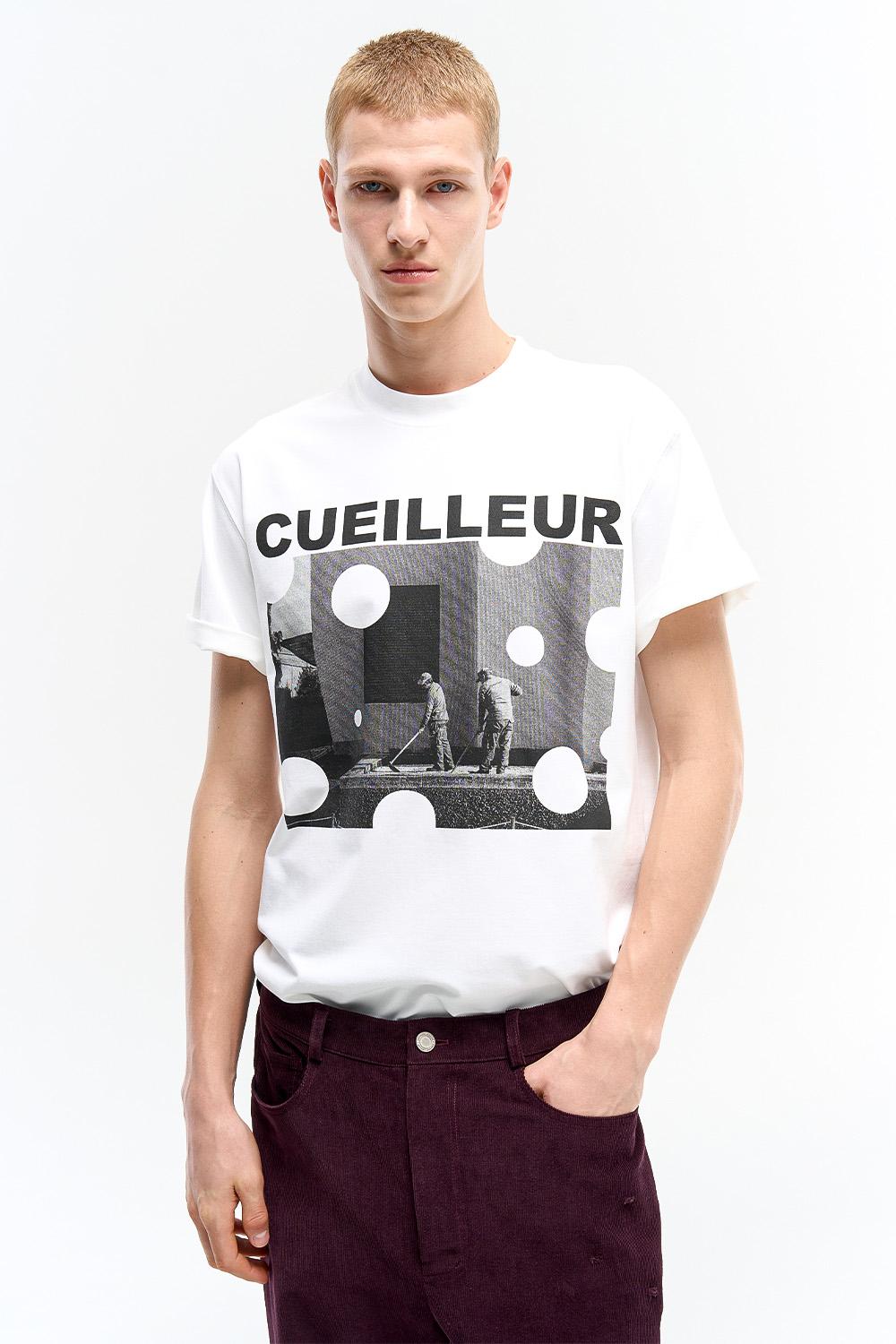 MIMOSA DOT T-SHIRT - WHITE