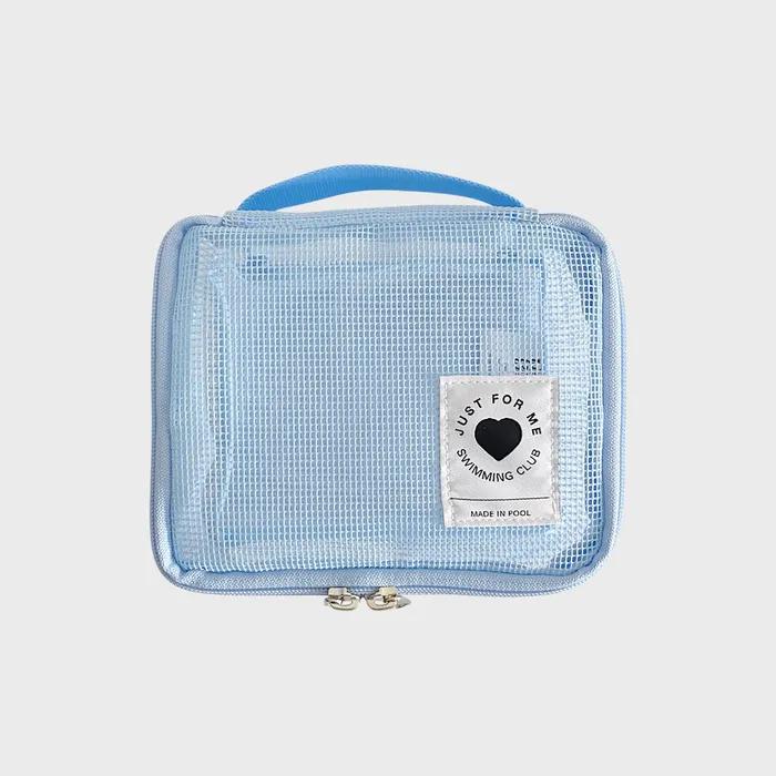[2차입고] Mesh Pouch_Sky Blue