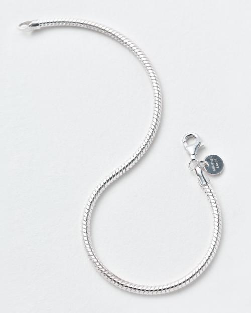 Basic Bold Bracelet (silver925)(2color)