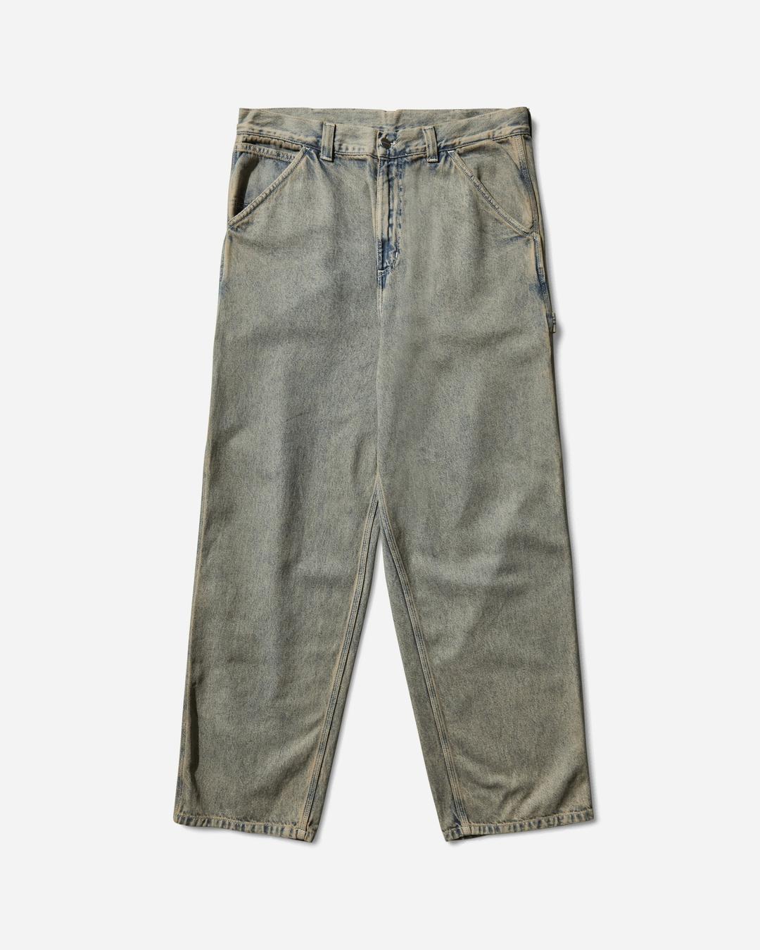 Men's OG Single Knee Pants Blue / Leather (Garment Dyed)
