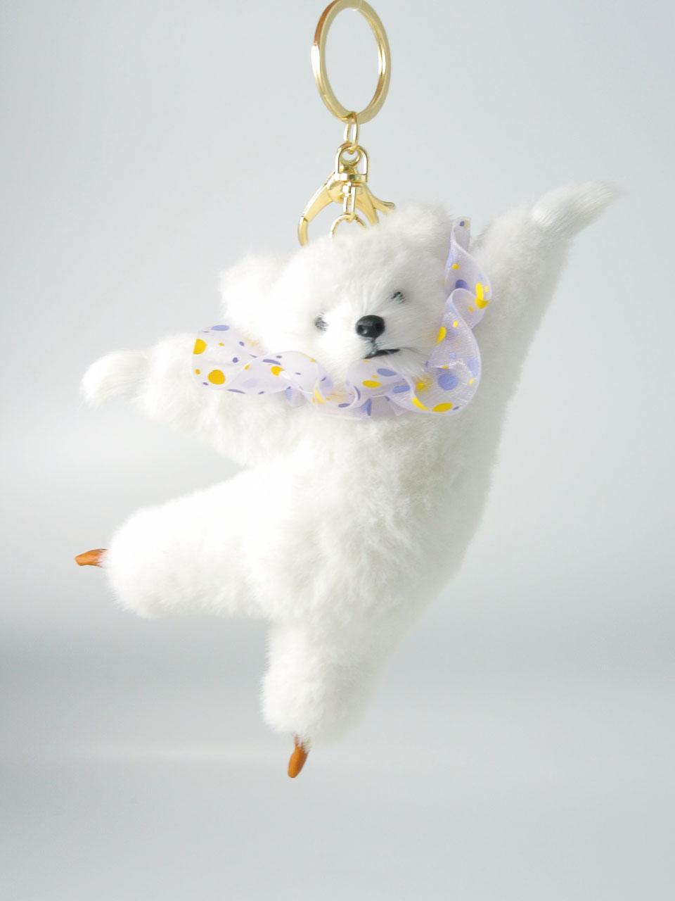 [무료선물포장] - 화이트베어 키링 White Bear Keyring