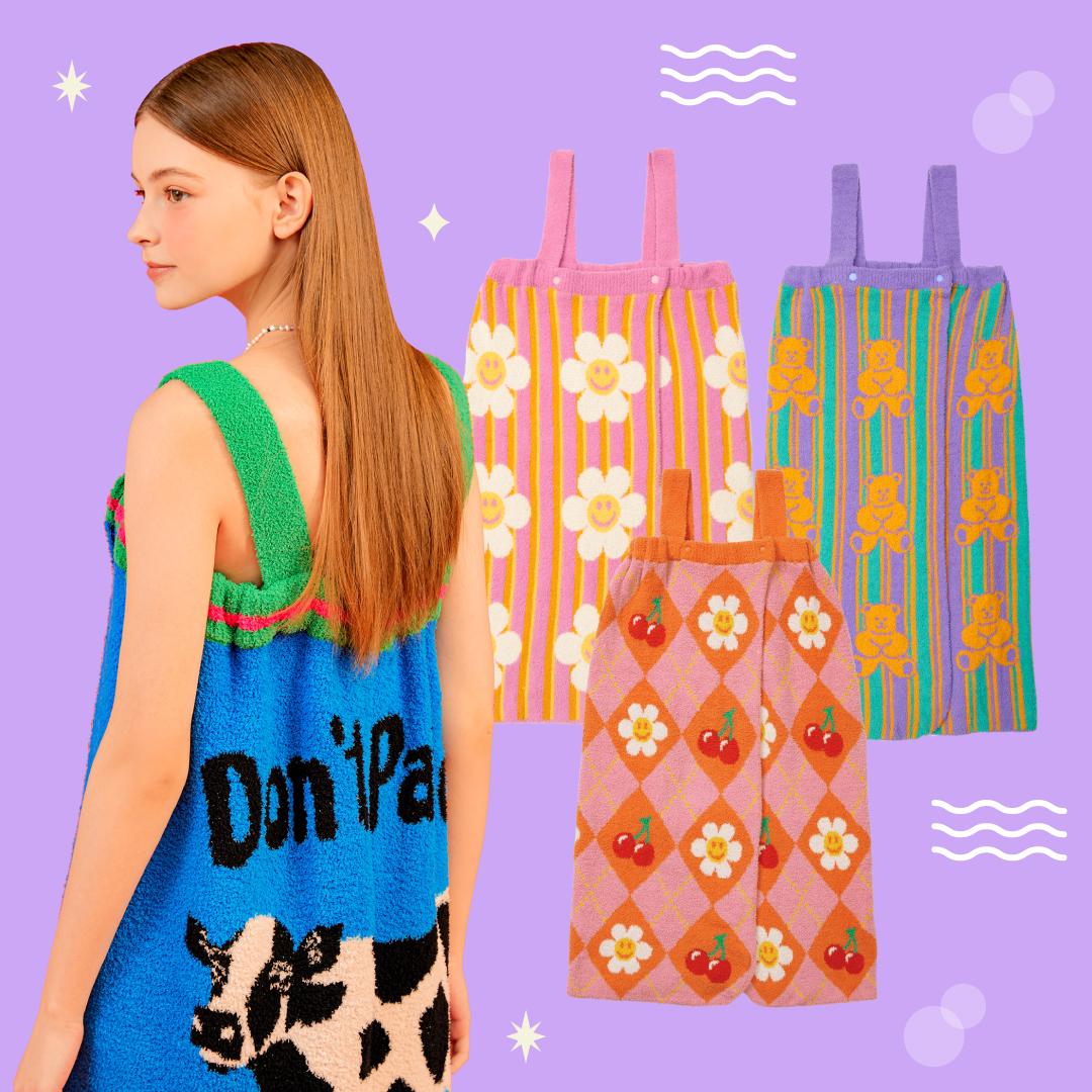 위글위글 배스 랩 타월 (4종 택1)