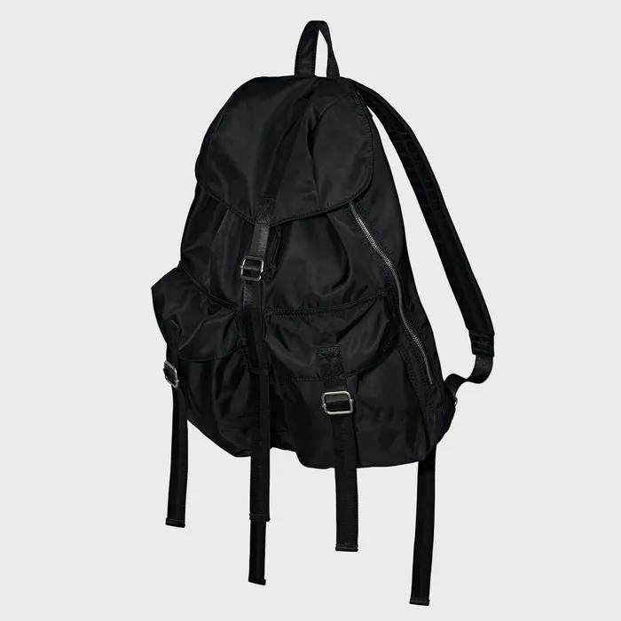 Density Nylon Rucksack Black