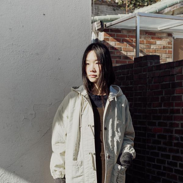 Padded hood jacket / Ivory