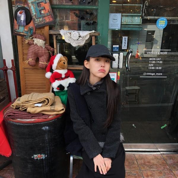 chan double shorts coat