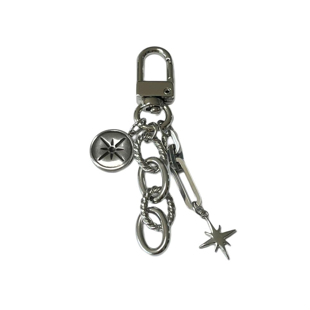 MADE light Keyring / 써지컬 체인 실버 시크 힙 키치 유니크 키링