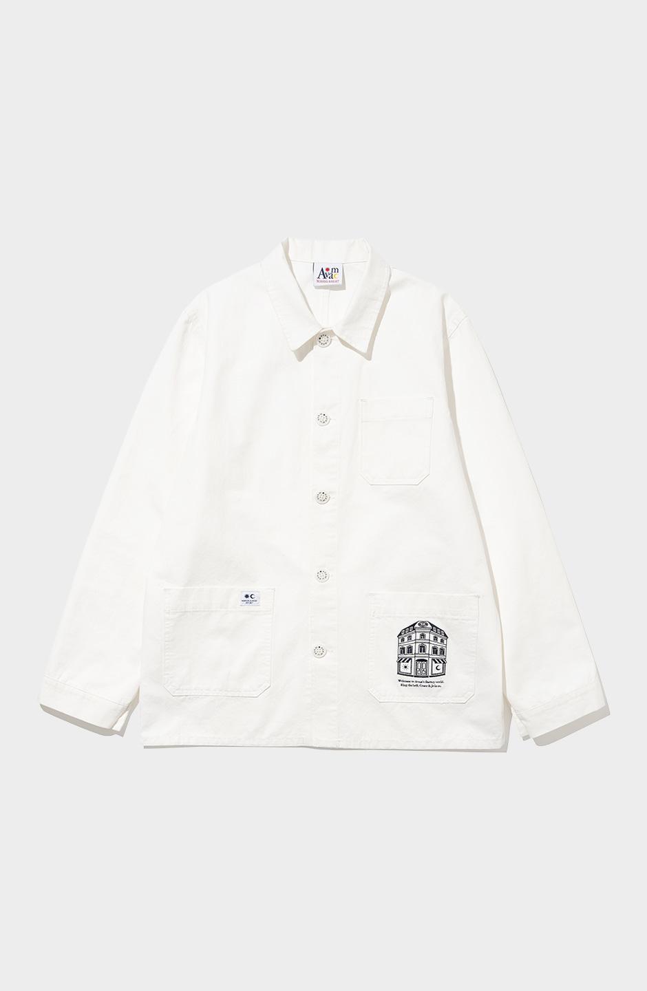 Ring the Bell Garden Jacket WHITE