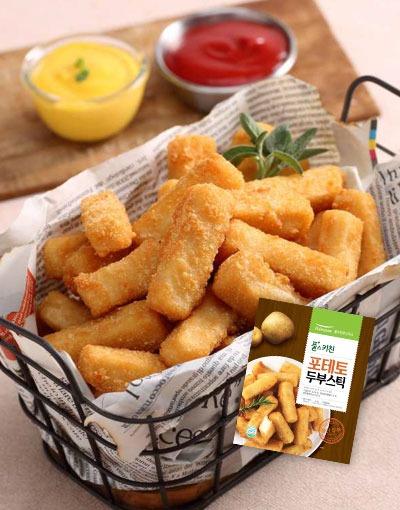 풀무원 푸드머스 포테토 두부스틱 튀김 1kg