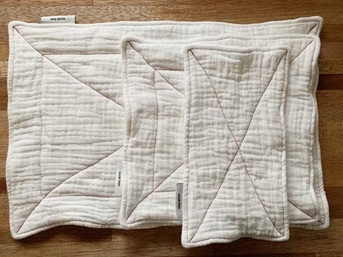 3가지 크기의 면 행주세트