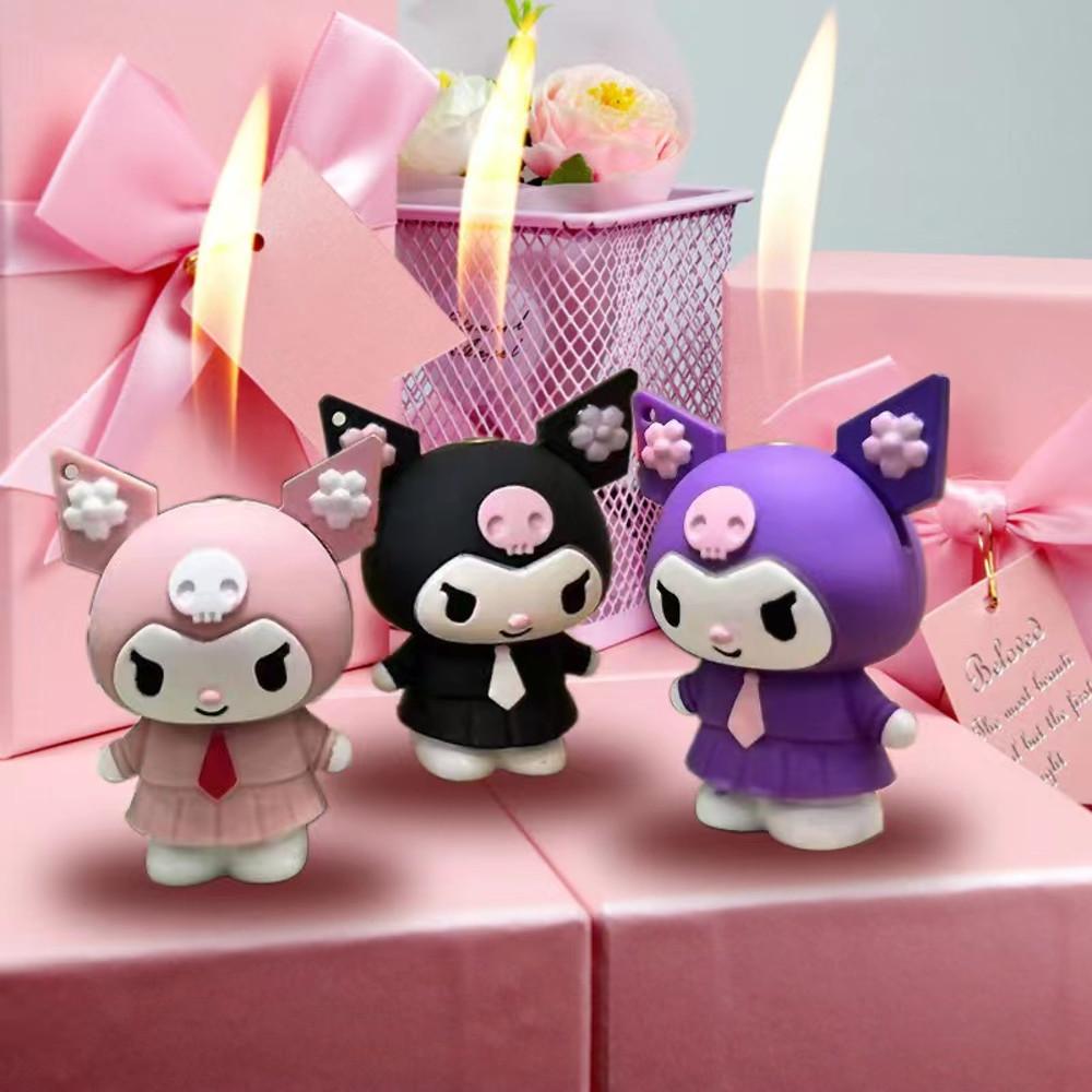 쿠로미 캐릭터 피규어 가스 라이터 마이멜로디