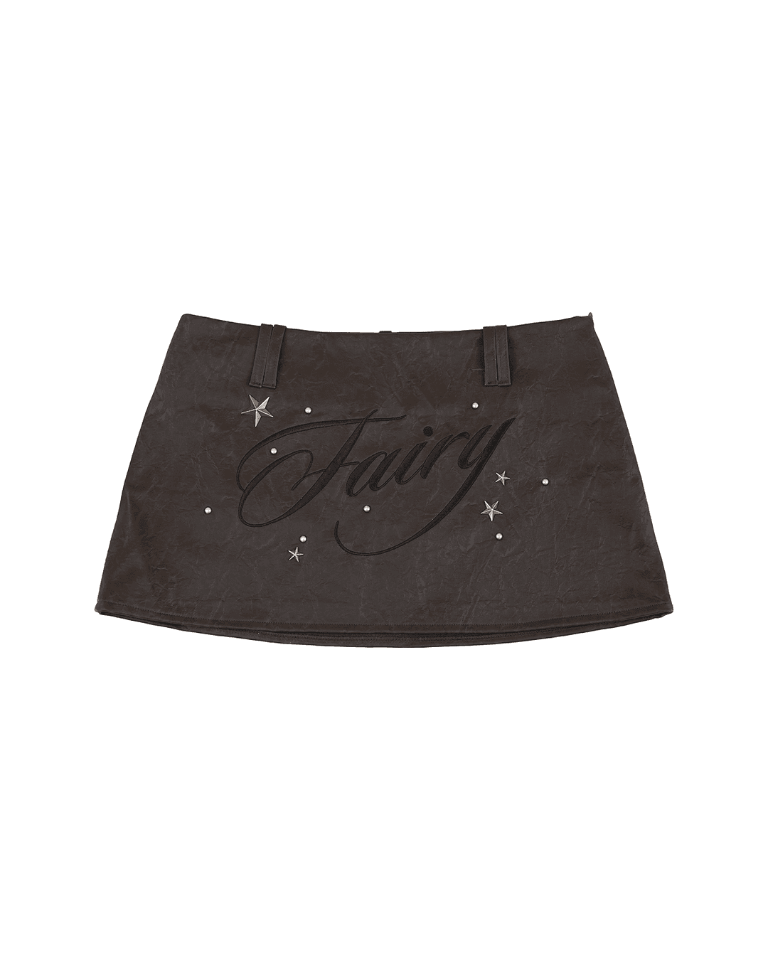 FAIRY STUD SKIRT [BROWN]