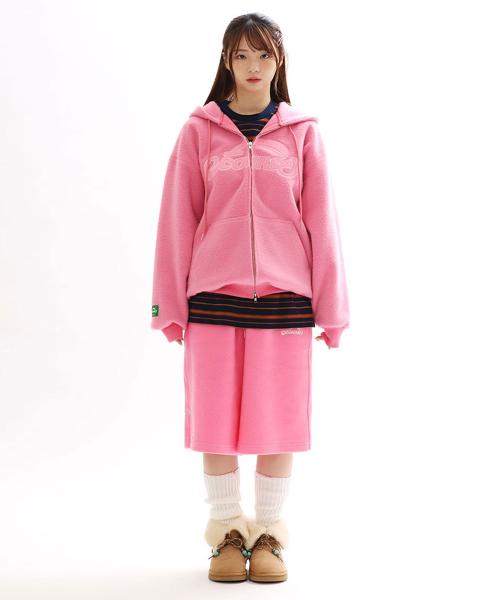 RADIANT ARC BERMUDA PANTS_PINK