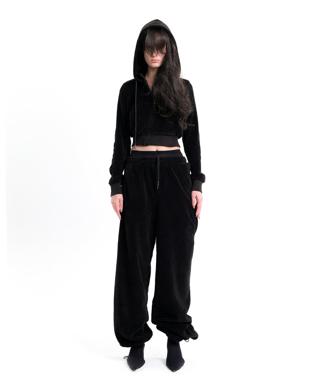 (EMMA) STRANGE SWEATPANTS - 0 / WASHED BLACK