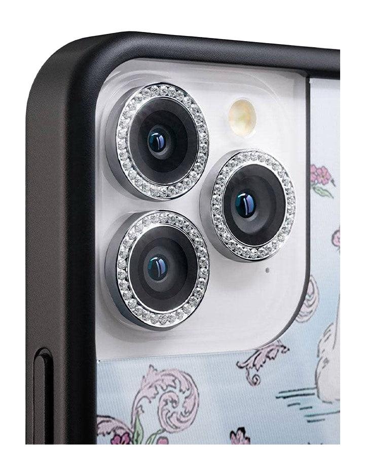 Wildflower Camera Bling Black iPhone