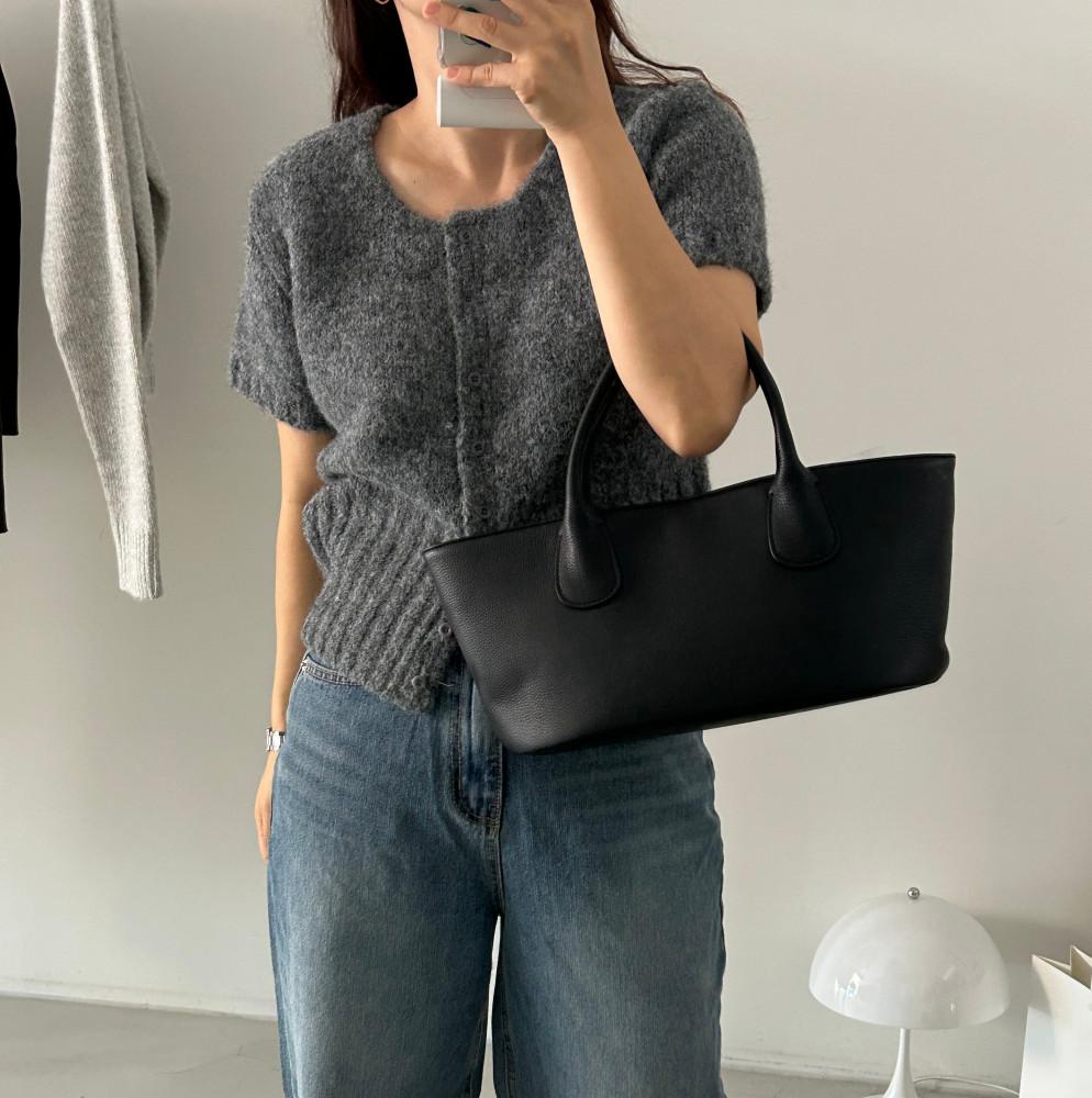 버튼가디건 (화이트,그레이)