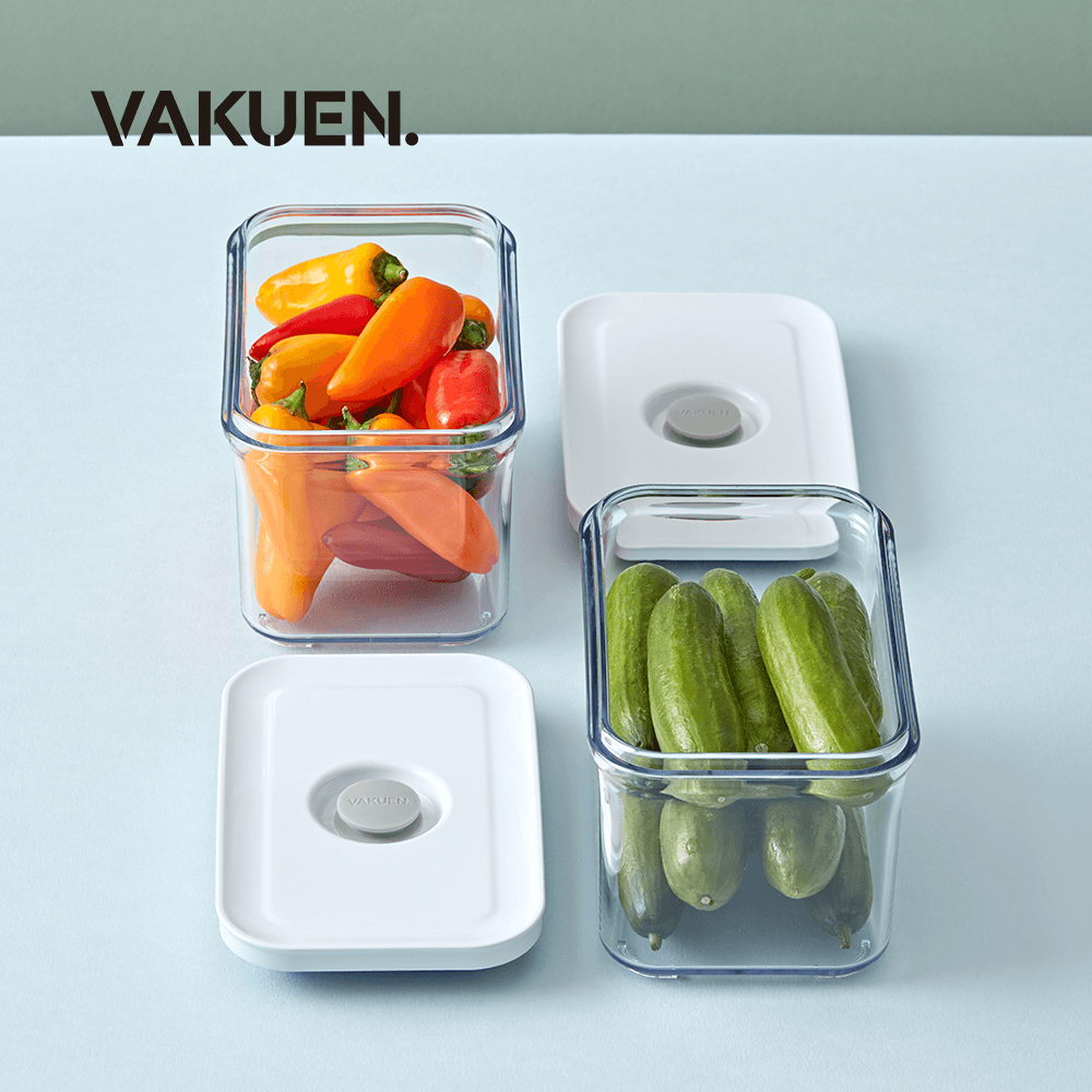 [VAKUEN maha] 바퀜 마하 베이직 1.0리터 1개 / maha Basic 1.0L (1000mL) / 기기형 진공 밀폐 용기