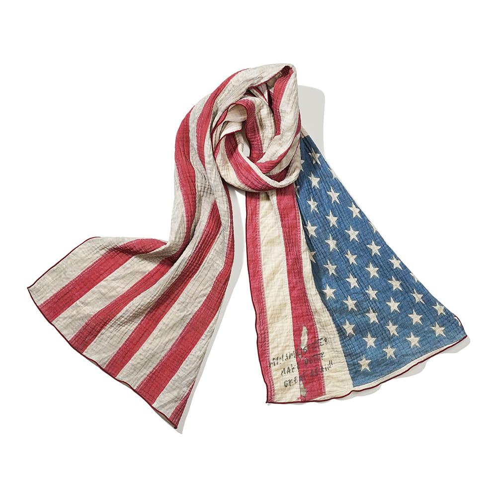 PETER'S USA FLAG SCARF
