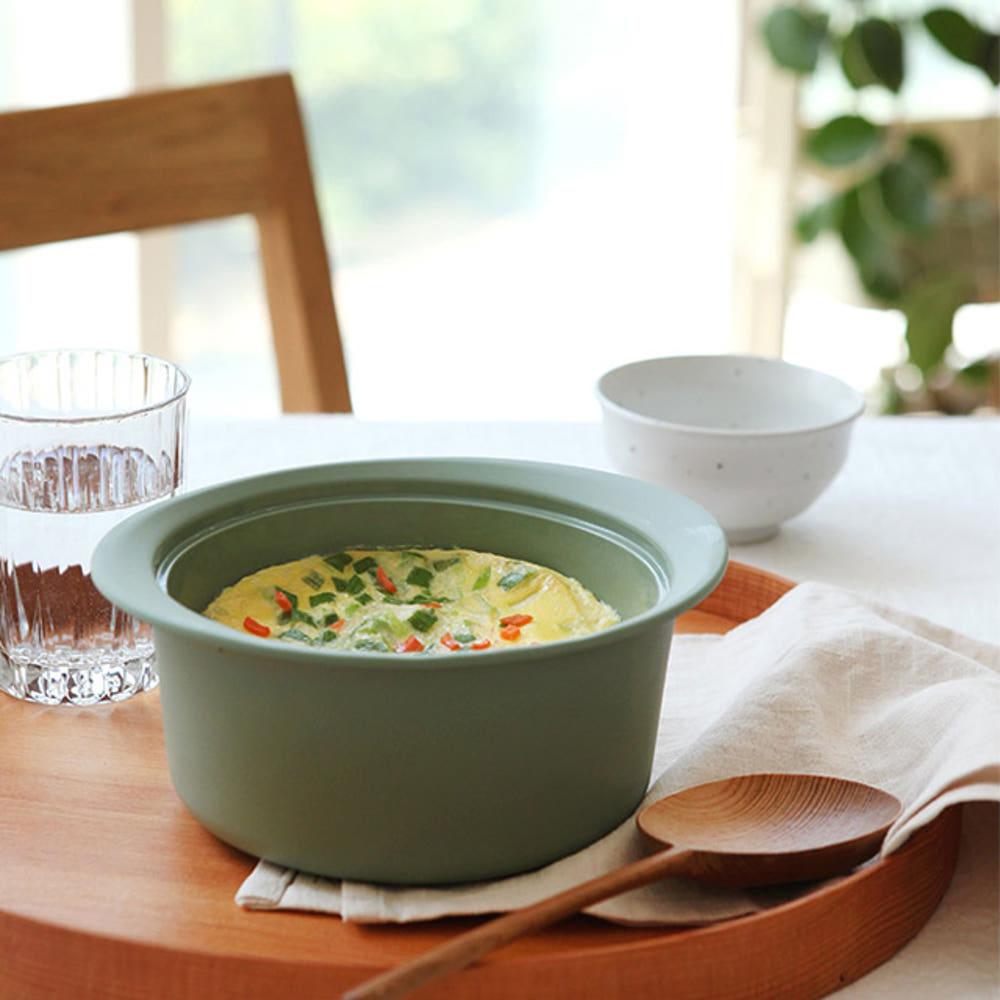 국내생산 실리콘 계란찜기 800ml 이유식 전자레인지 용기