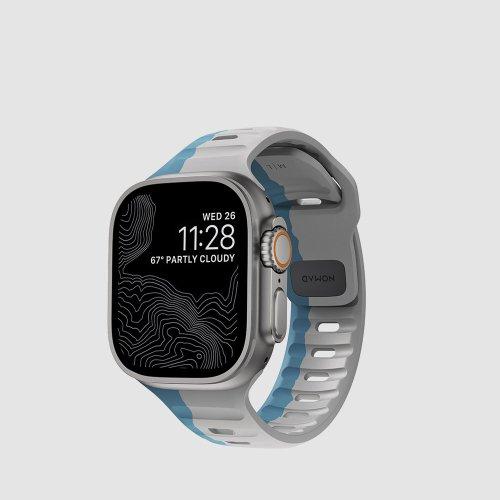 애플 워치 스포츠 스트랩 - 일렉트릭 스트라이크 / 44 45 49mm 울트라 여름