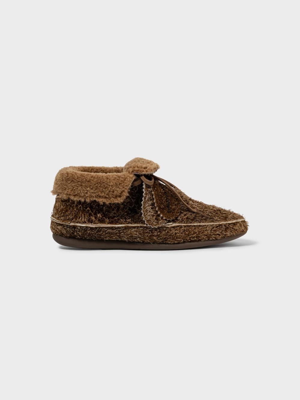 Shearling Moccasin_Camel