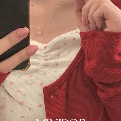 [early spring 👚⭐][MADE] 애플파이 셔링 슬리브리스 (1color)