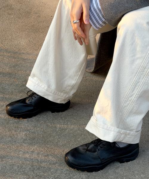 하이브리드 더비슈즈 구동화 qubi trailer blacknoir04