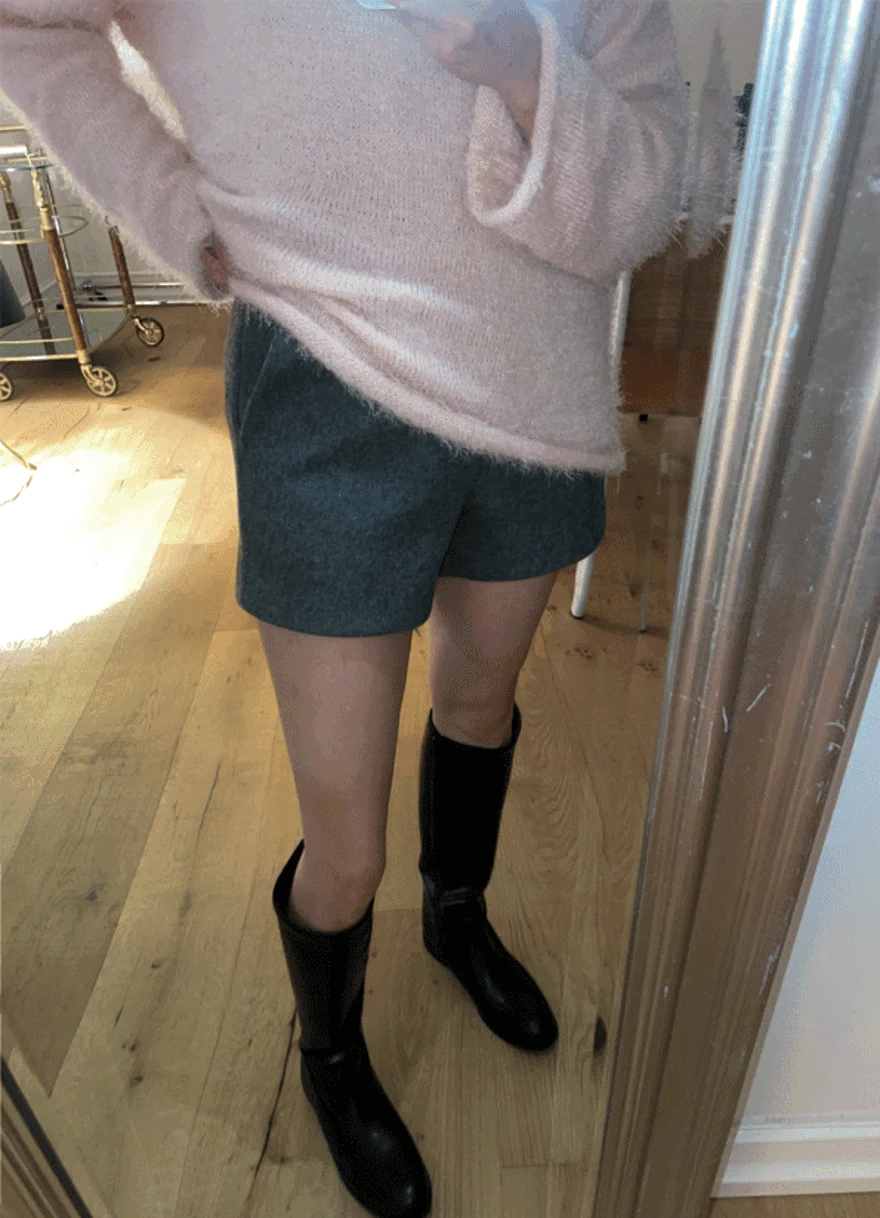 프렌치 울 숏츠 (3colors) 신상할인♥︎