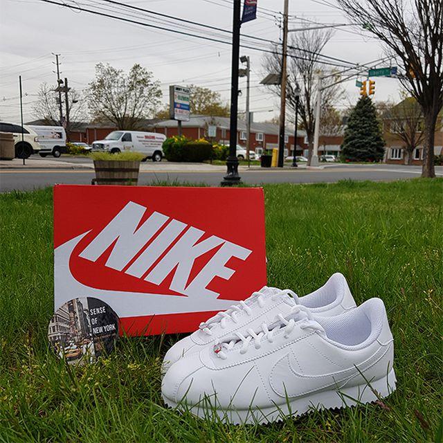 [해외배송] 나이키 GS 코르테즈 트리플 화이트 904764-100