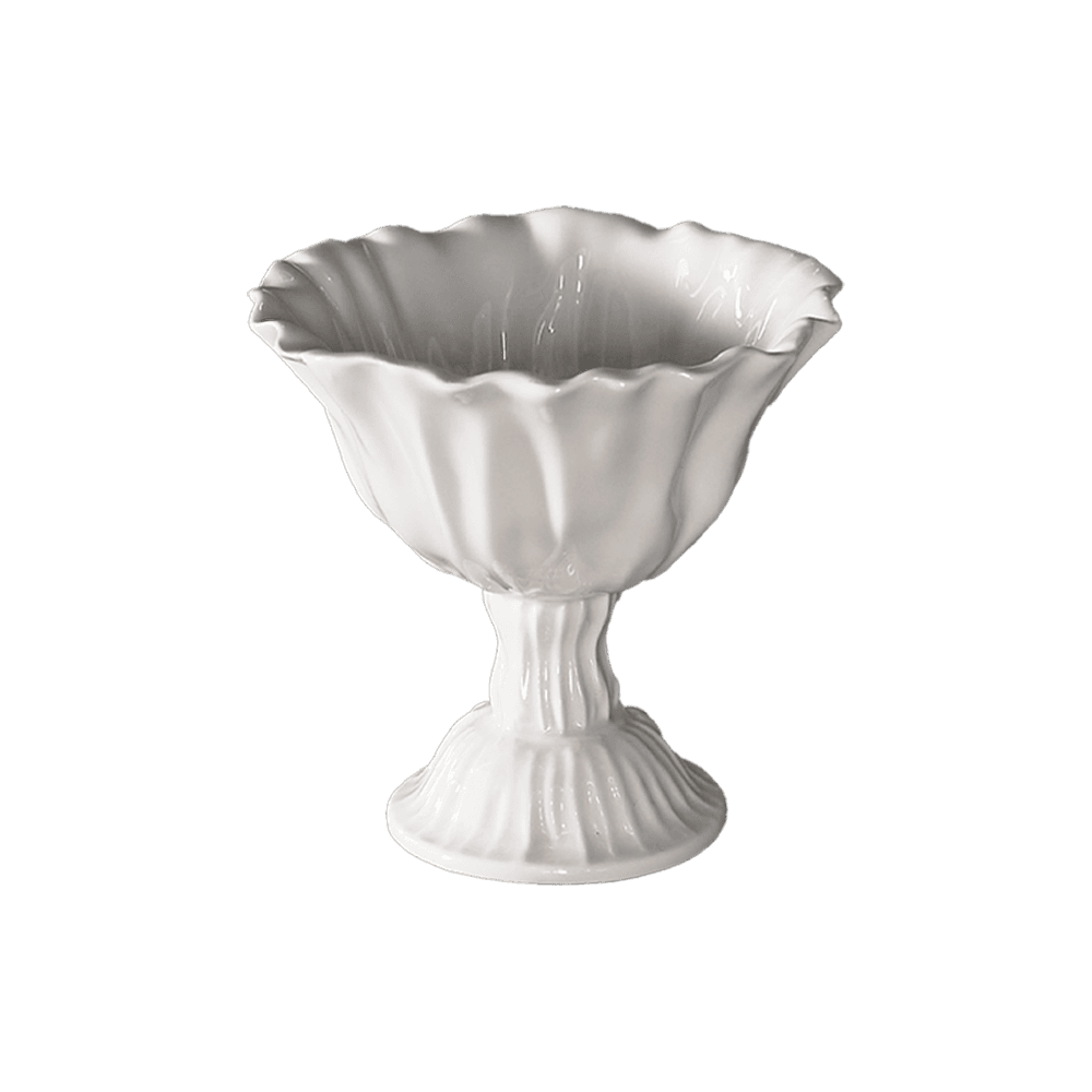 플리츠 고블렛 화이트