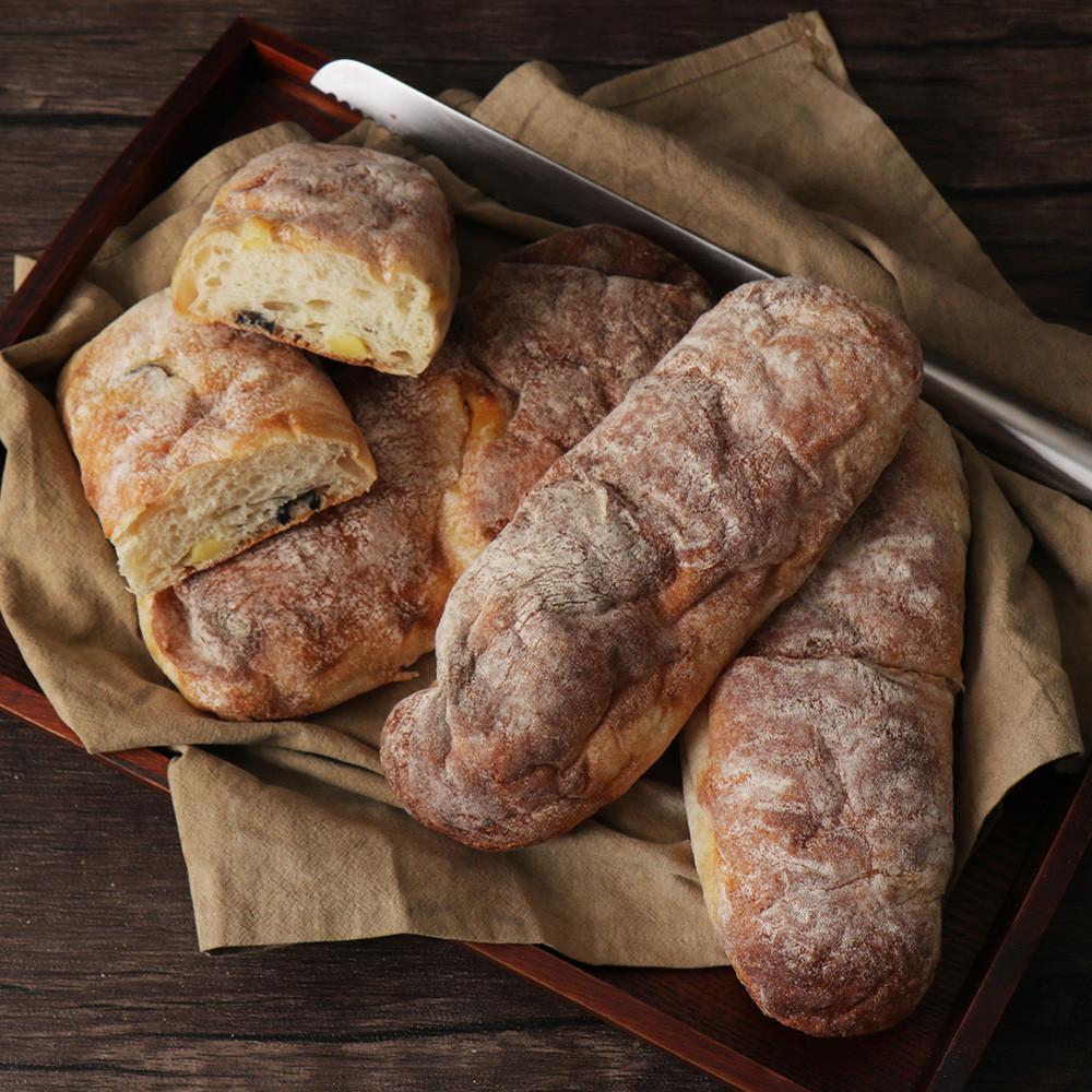 치아바타 진짜 고소한 식사빵 (감자,올리브) 세계제빵월드컵 우승작