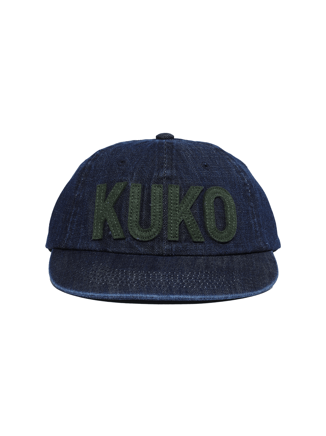 KUKO Logo 6Panel Cap_Denim Khaki