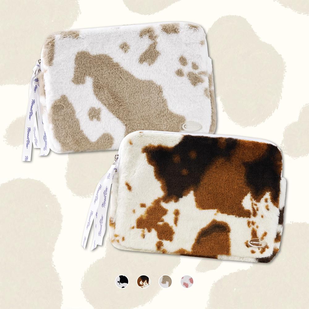 FLUFFY COW LAPTOP POUCH 노트북 파우치 아이패드 맥북 13인치