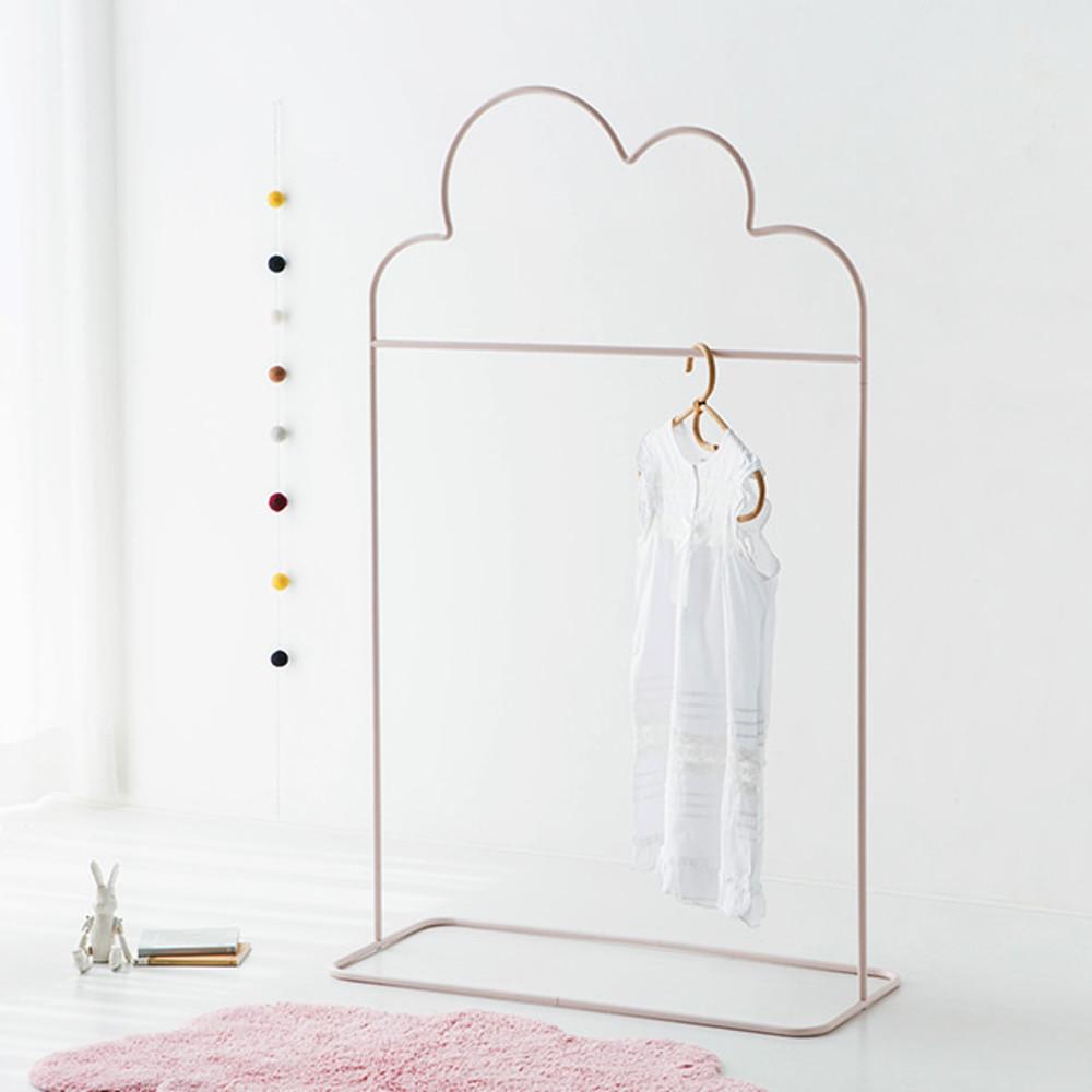 마켓비 KURUM 스탠드 행거 구름 철제 스틸 드레스룸 옷걸이 인테리어 이케아