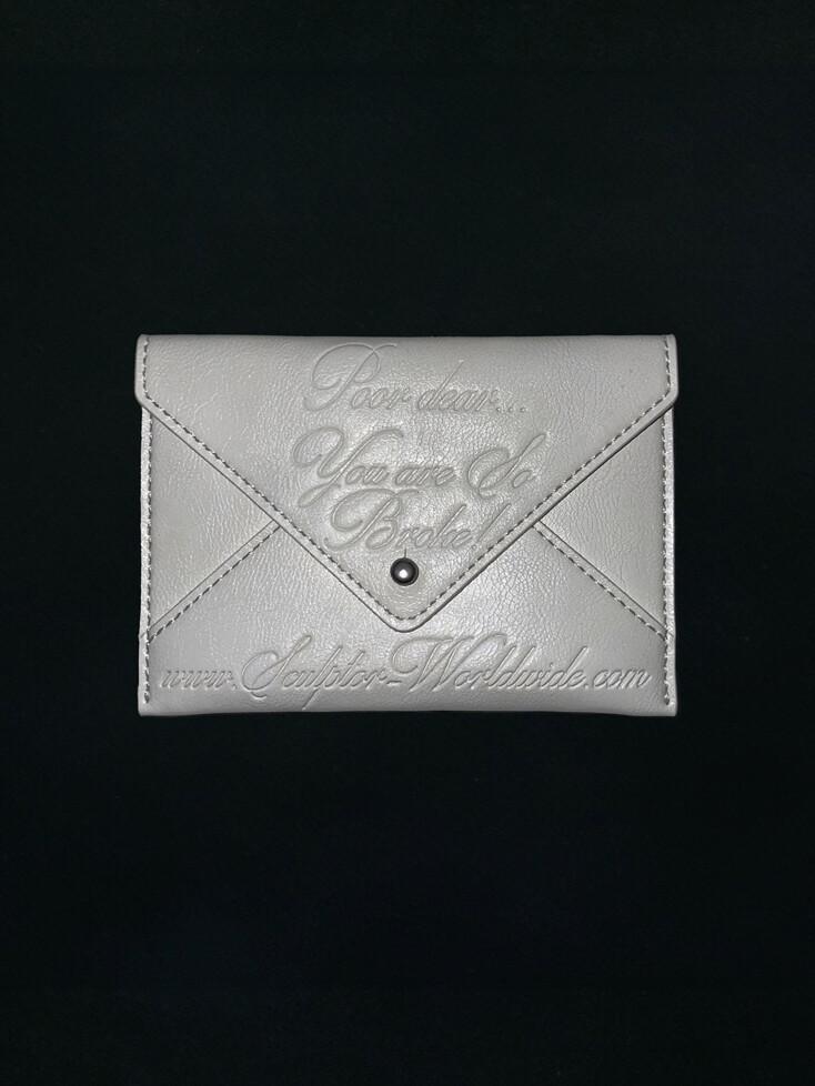 Poor Dear Card Wallet White