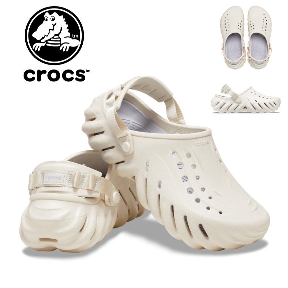 크록스 에코 클로그 샌들 슬리퍼 스투코 커플 크룩스