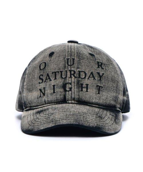 BRUSH FADING BALL CAP (BLACK)