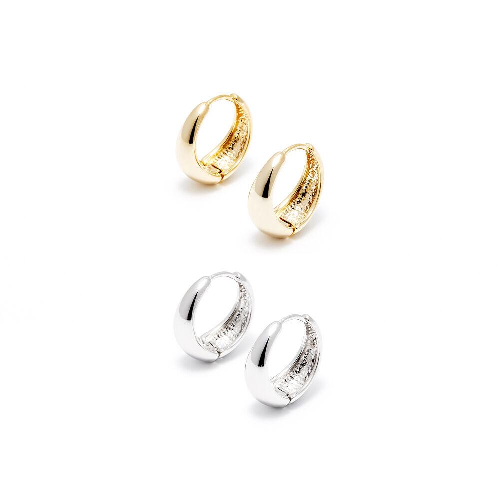[리퍼브상품] CLASSIC ROUND EARRINGS AE120014