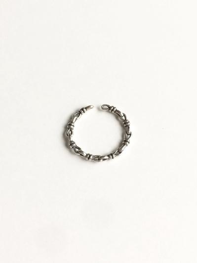 [SILVER925] thin rope ring