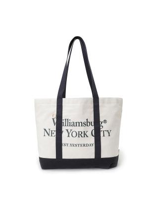 Classic Logo Canvas Bag_White