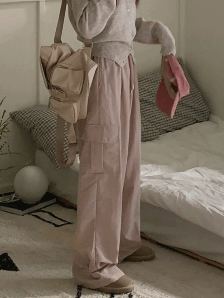 크턴 나일론 카고팬츠