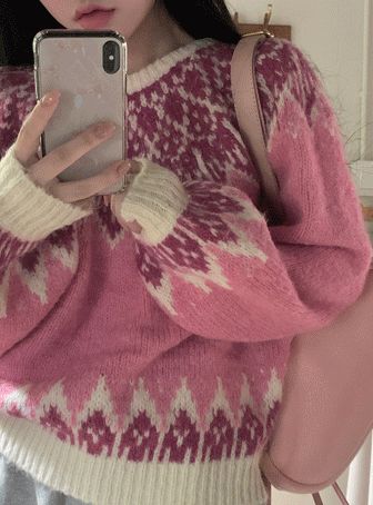 파르페 노르딕 니트 (2color)