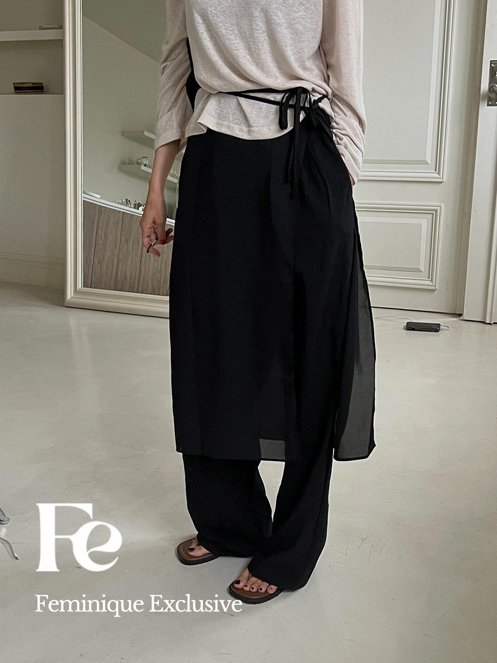 페미니크 Boort Wrap Skirt