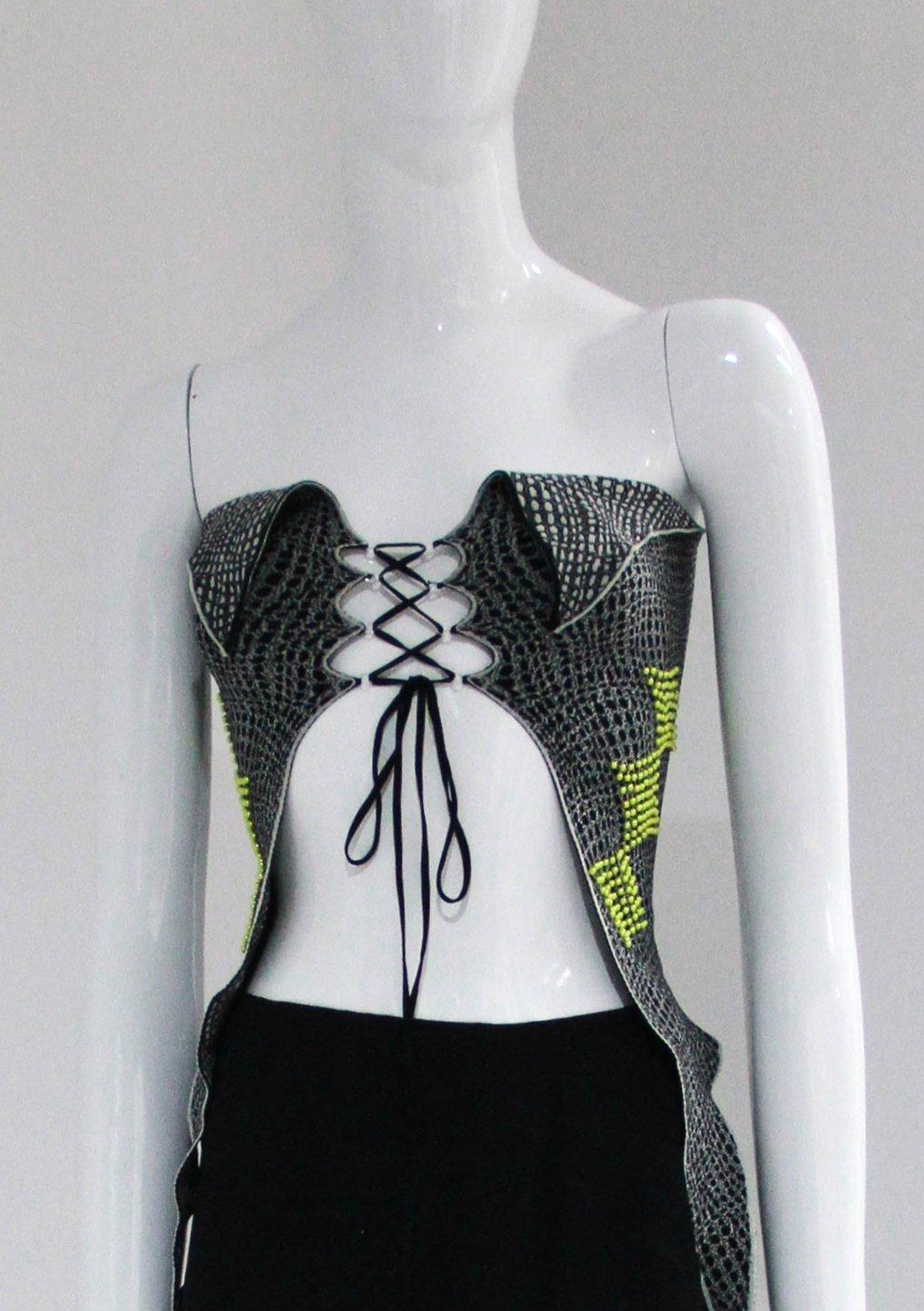 SS23 Jacquard tube top — Rui