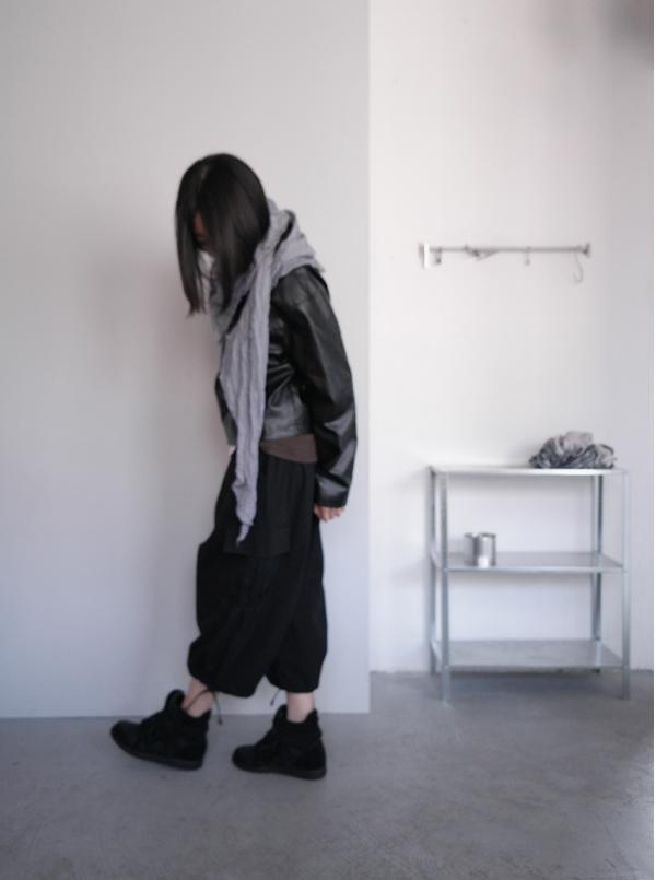 워시드 버뮤다 팬츠 (3c)