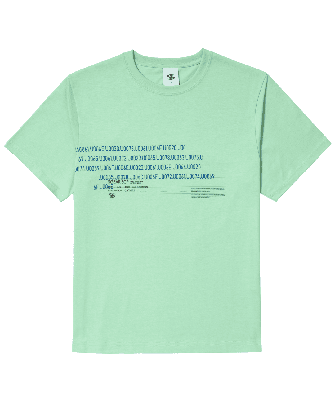 INSTILL T-SHIRT LIGHT GREEN