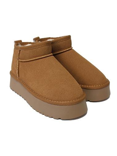 Platform short ugg boots / 3color